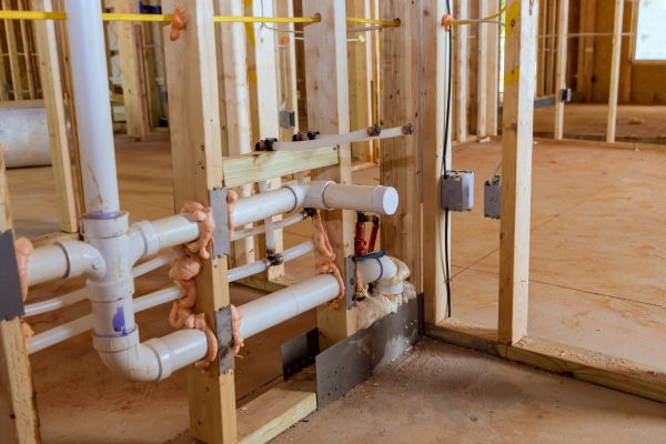 Rough Plumbing Installation in Bellingham