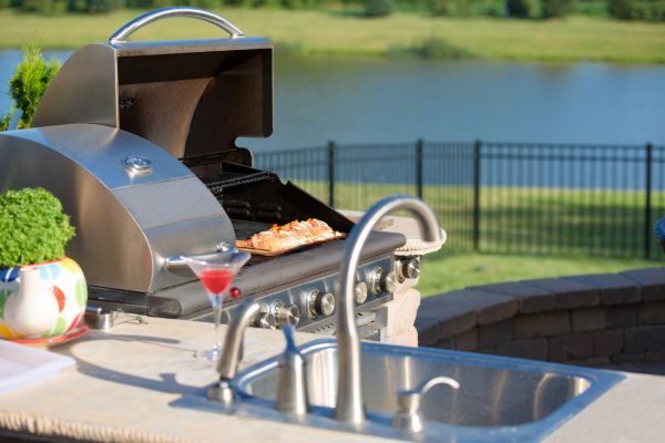 Outdoor Kitchen Plumbing in Bellingham